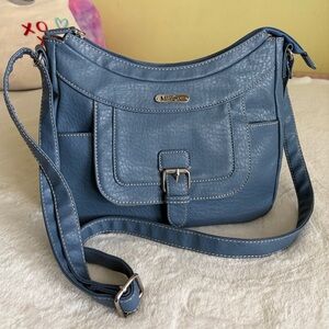 MultiSac Teal Women’s Crossbody Bag, Synthetic Leather